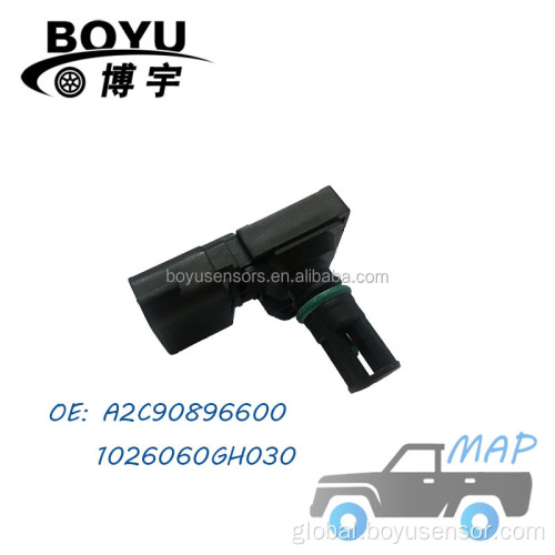 A2c90896600 Air Intake Sensor MAP PRESSURE SENSOR OEM A2C90896600 1026060GH030 Manufactory